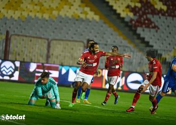 فيديو محمود كهربا يسجل هدف الأهلي الثاني أمام سموحة