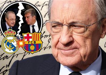 ريال مدريد يصدر بيان ا رسمي ا للرد على لابورتا فرانكو أنقذ برشلونة 3 مرات من الإفلاس