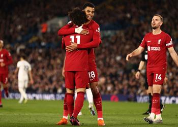 محمد صلاح يحقق رقمين رائعين بعد هدفيه في مباراة ليفربول وليدز يونايتد