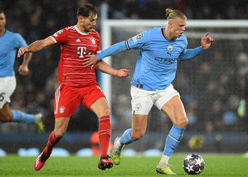موعد والقناة الناقلة ومعلق مباراة بايرن ميونخ ومانشستر سيتي اليوم في دوري أبطال أوروبا