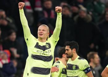 ترتيب هدافي دوري أبطال أوروبا بعد هدف هالاند أمام بايرن ميونخ
