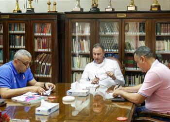 تفاصيل اجتماع الخطيب مع مدرب طائرة الأهلي بعد خسارة لقب الدوري أمام الزمالك