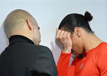 جوارديولا يواسي ساني بعد توديع بايرن ميونخ لدوري أبطال أوروبا