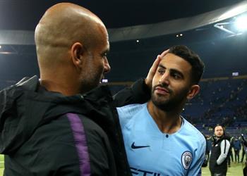 جوارديولا التأهل إلى نهائي الكأس شرف ومحرز يشعر بالغضب مني