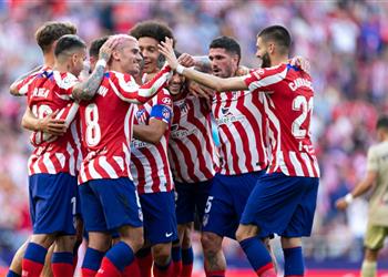 تشكيل أتلتيكو مدريد أمام برشلونة جريزمان يقود الهجوم وغياب ديباي