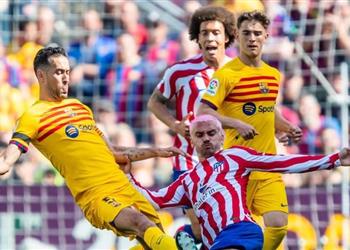 بوسكيتس يغيب عن مباراة برشلونة القادمة في الدوري الإسباني