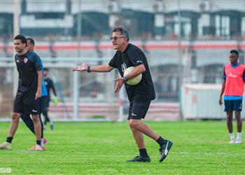 مران الزمالك أوسوريو يعالج الأخطاء الدفاعية وتدريبات تأهيلية لـ مصطفى شلبي وزيزو