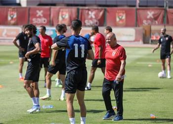 الأهلي يختتم تدريباته في القاهرة قبل السفر إلى المغرب لمواجهة الرجاء
