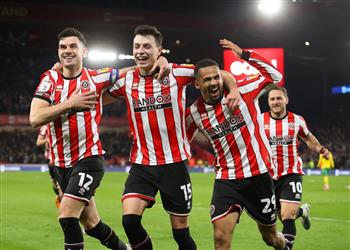 البطاقة الثانية شيفيلد يونايتد يصعد إلى الدوري الإنجليزي بثنائية أمام وست بروميتش
