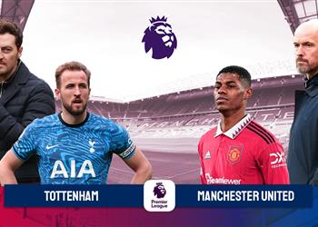 موعد والقناة الناقلة ومعلق مباراة توتنهام ومانشستر يونايتد اليوم في الدوري الإنجليزي
