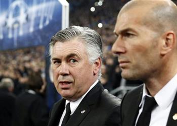 ولاية ثالثة ريال مدريد يجري اتصالاته بـ زيدان لخلافة أنشيلوتي