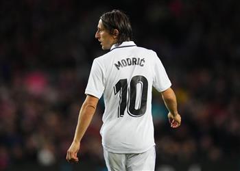 تقارير شكوك حول مشاركة مودريتش مع ريال مدريد أمام مانشستر سيتي