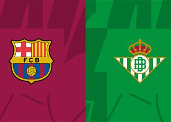 تعرف على معلق مباراة برشلونة وريال بيتيس اليوم في الدوري الإسباني