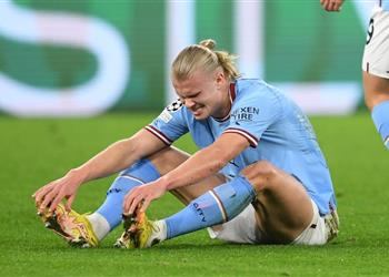 جوارديولا يوضح موعد عودة هالاند بعد غيابه عن مواجهة ليفربول