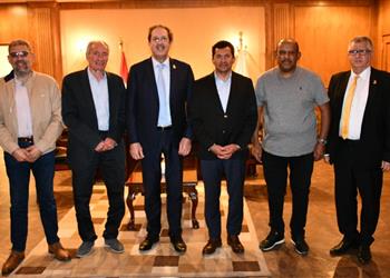 أشرف صبحي يجتمع بـ رئيس اتحاد اللجان الأولمبية الإفريقية لبحث ملف استضافة أولمبياد 2036
