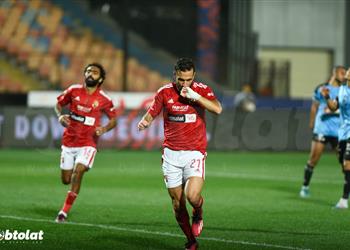 فيديو علي معلول ي سجل هدف الأهلي الثاني أمام غزل المحلة
