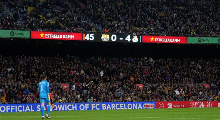 مباراة برشلونة وريال مدريد