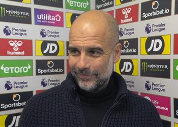 جوارديولا هالاند مثل ميسي ورونالدو وأتمنى أن أكون في وضع آرسنال