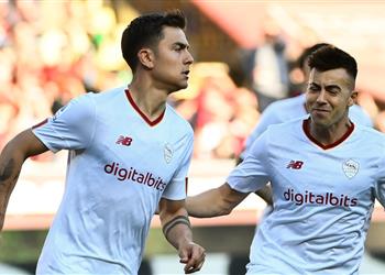 ديبالا يعادل رقم محمد صلاح مع روما بعد هدفه أمام تورينو