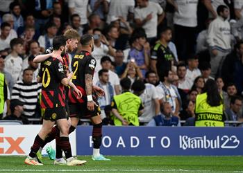 جريليش عن هدف دي بروين أمام ريال مدريد لا يمكن اختيار لاعب آخر سواه