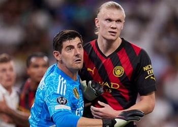 كورتوا مباراة الإياب أمام مانشستر سيتي نهائي ونجحنا في إيقاف مفاتيح خطورتهم