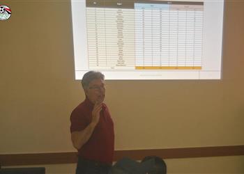 صور اجتماع بيريرا مع الحكام لتحليل الحالات التحكيمية