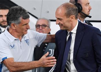 أليجري هدف يوفنتوس الوصول للنهائي ولن نهدر طاقتنا في الحديث عن قرارات الحكم أمام إشبيلية