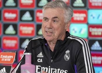 أنشيلوتي يوضح حالة المصابين قبل مباراة خيتافي ويصرح لا نفكر في مانشستر سيتي الآن