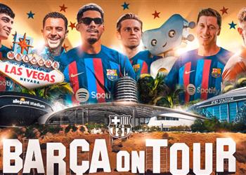 بالمواعيد بينها كلاسيكو أمام ريال مدريد برشلونة يعلن مباريات جولته الصيفية في أمريكا