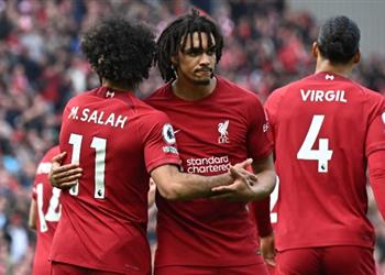 أوين لست سعيد ا بأسيست محمد صلاح في هدف أرنولد الثالث أمام ليستر سيتي