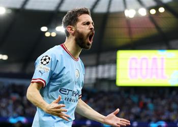 فيديو برناردو سيلفا يسجل هدف مانشستر سيتي الأول أمام ريال مدريد
