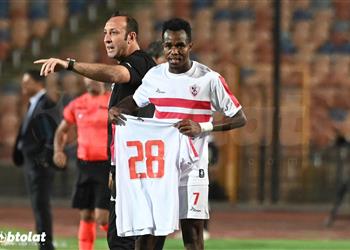 فيديو إبراهيما نداي يسجل هدف الزمالك الأول أمام أسوان