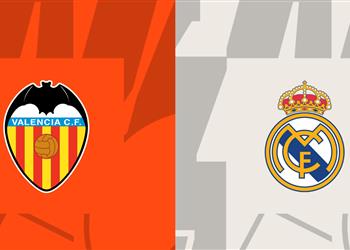 موعد والقناة الناقلة لمباراة ريال مدريد وفالنسيا اليوم في الدوري الإسباني