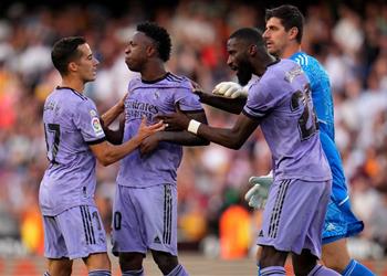 كورتوا إذا قرر فينيسيوس مغادرة الملعب سأذهب معه لا يمكن تحمل هذا