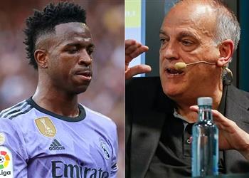 فينيسيوس يرد على انتقادات رئيس رابطة الليجا بعد أحداث مباراة ريال مدريد وفالنسيا لست صديقك