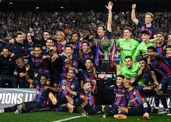 قائمة برشلونة أمام بلد الوليد في الدوري الإسباني غياب بيدري وأروخو