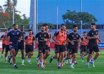 مران الأهلي حماس كبير بين اللاعبين وكولر يجتمع بالجهاز المعاون قبل مواجهة إنبي