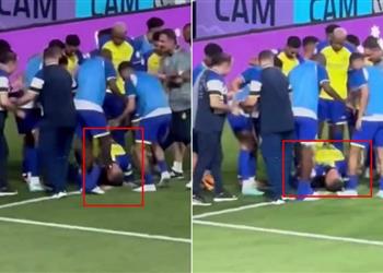 فيديو سجدة كريستيانو رونالدو تخطف الأنظار في دوري روشن السعودي