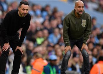 دي زيربي بعد قيادة برايتون للدوري الأوروبي أصبحت مدرب ا بسبب جوارديولا هو الرقم واحد