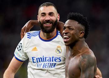 شكوك حول مشاركة بنزيما وفينيسيوس جونيور أمام إشبيلية في الدوري الإسباني