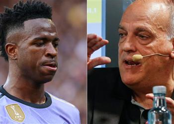 تيباس يدافع عن فينيسيوس أهانوا رونالدو وميسي وسنطالب بقانون جديد للعقوبة ضد العنصرية