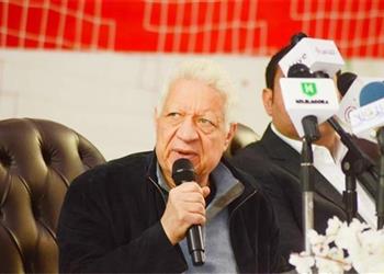 مرتضى منصور يصل نادي الزمالك لحضور المؤتمر الصحفي ويعقد جلسة مع أوسوريو