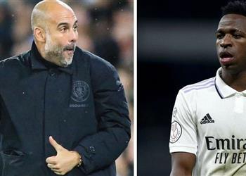 جوارديولا يعلق على العنصرية ضد فينيسيوس في إسبانيا ويصرح عليهم التعلم من البريميرليج