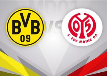 موعد والقناة الناقلة لمباراة بوروسيا دورتموند وماينز اليوم في الدوري الألماني