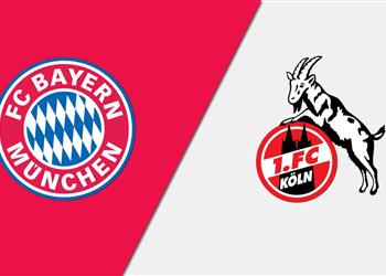 موعد والقناة الناقلة ومعلق مباراة بايرن ميونخ وكولن اليوم في الدوري الألماني