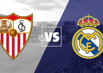 موعد والقناة الناقلة لمباراة ريال مدريد وإشبيلية اليوم في الدوري الإسباني