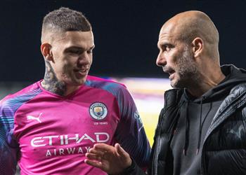 جوارديولا يوضح سبب تواجد إيدرسون بديلا أمام وست هام