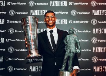 راشفورد يفوز بجائزة لاعب موسم 2022 23 في مانشستر يونايتد