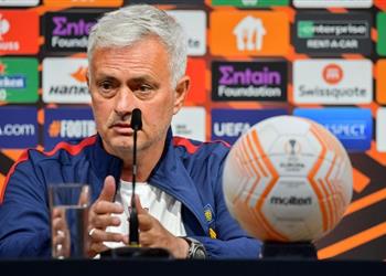 مورينيو قبل نهائي الدوري الأوروبي التاريخ لا يلعب وتلقيت معلومات من ريال مدريد