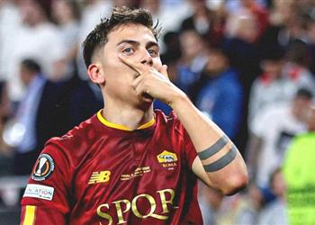 فيديو ديبالا يسجل هدف روما الأول أمام إشبيلية